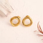 Spindle Gold Earrings