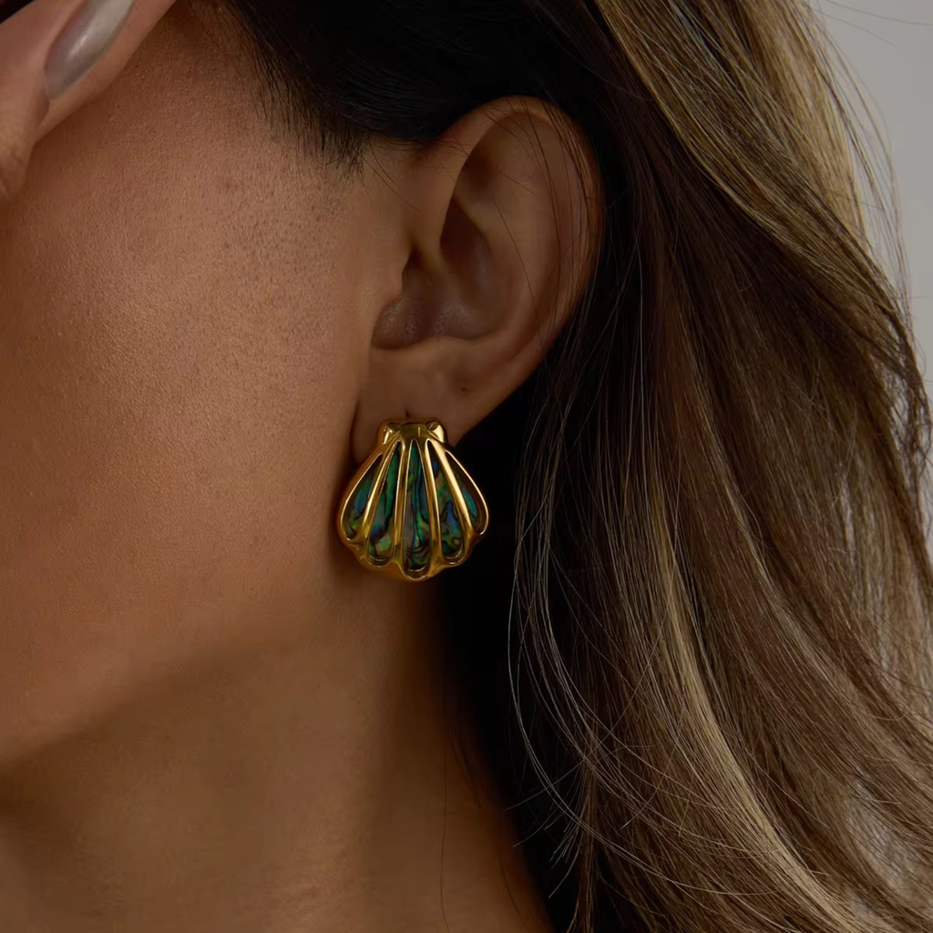 Abalone Shell Studs