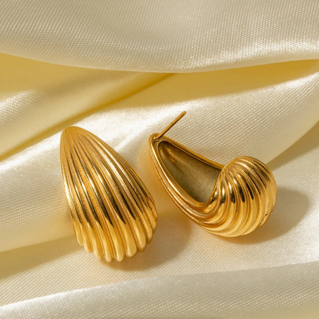 Botega Stripe Glow Earrings