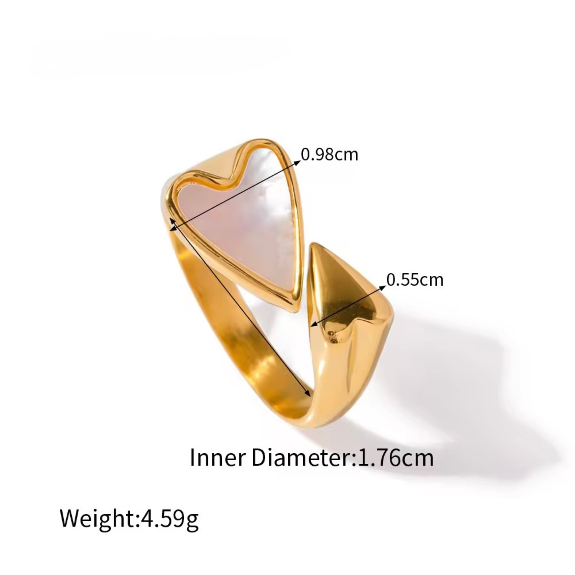 Mermaid’s Heart Ring