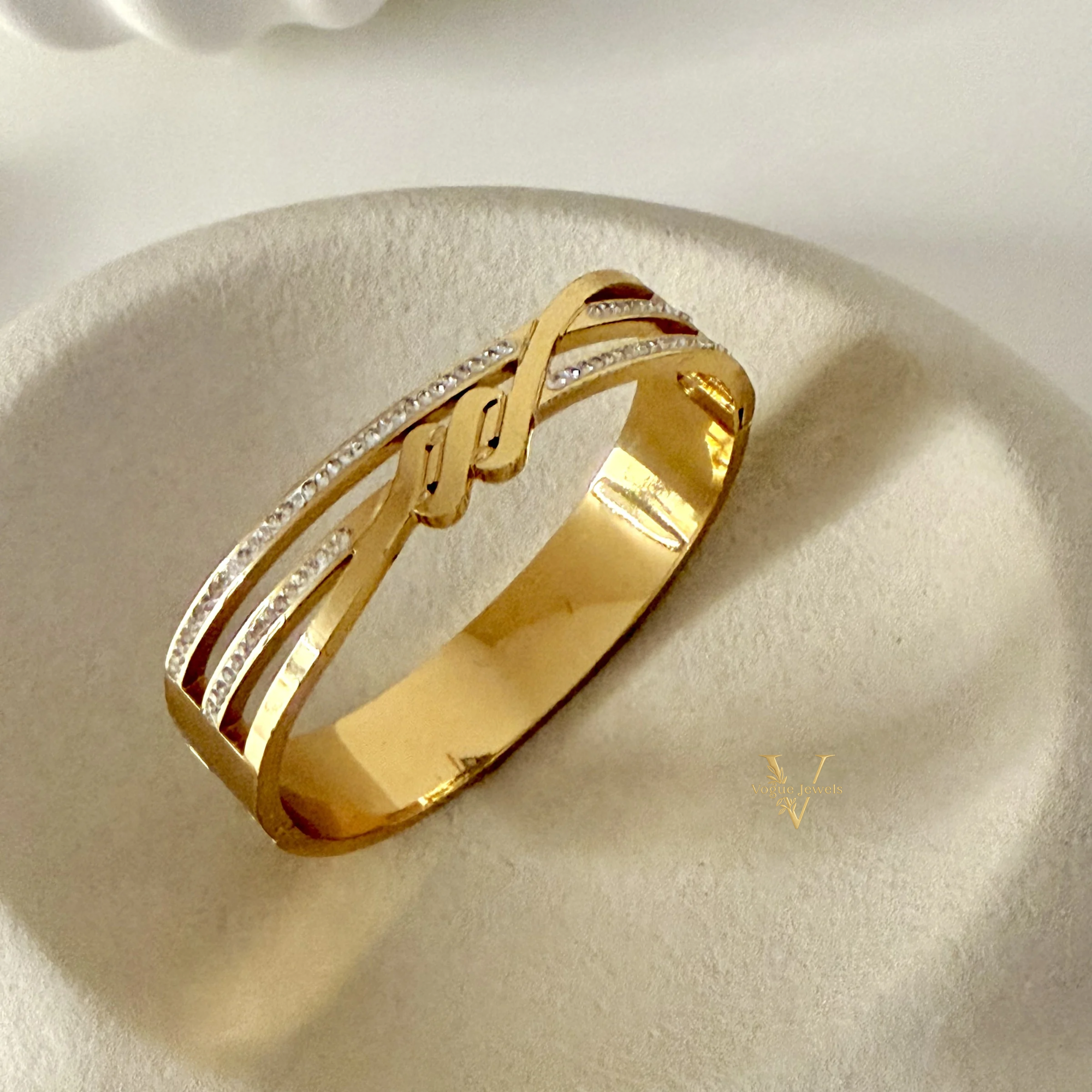 Auric Flow Bracelet (Small Size-2.4”)