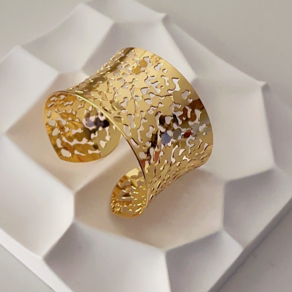 Matrix Charm Cuff