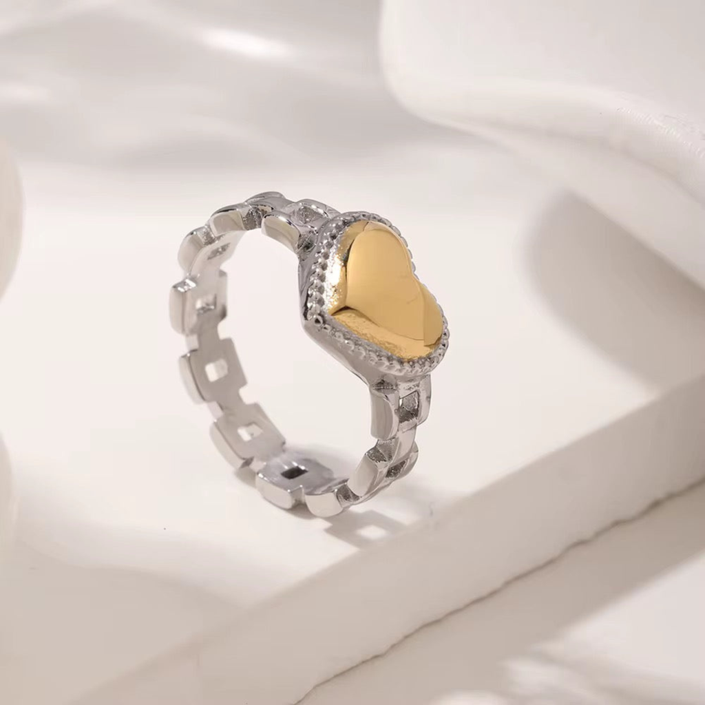Keepsake Heart Ring