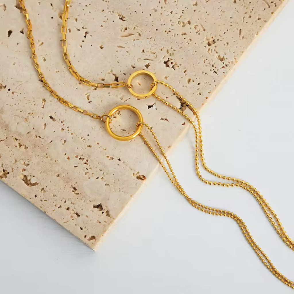 Ring Frenzy Necklace