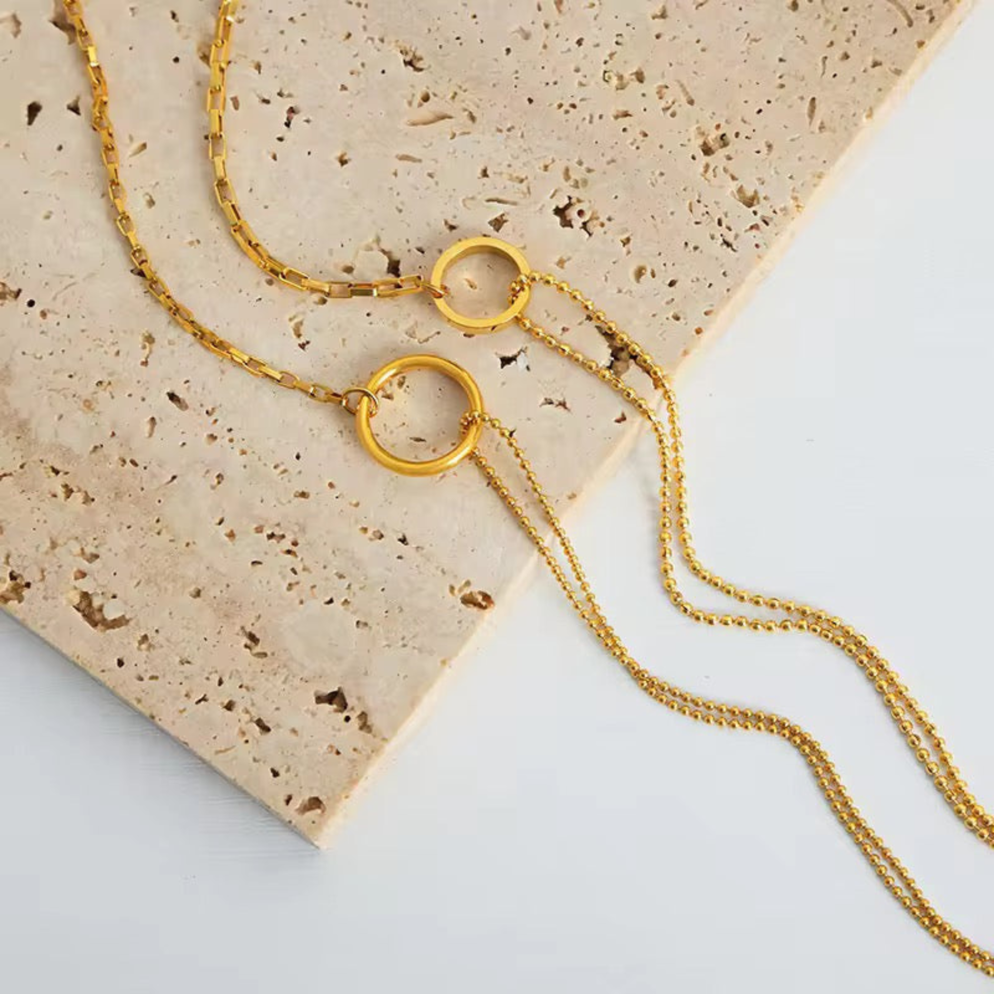 Ring Frenzy Necklace