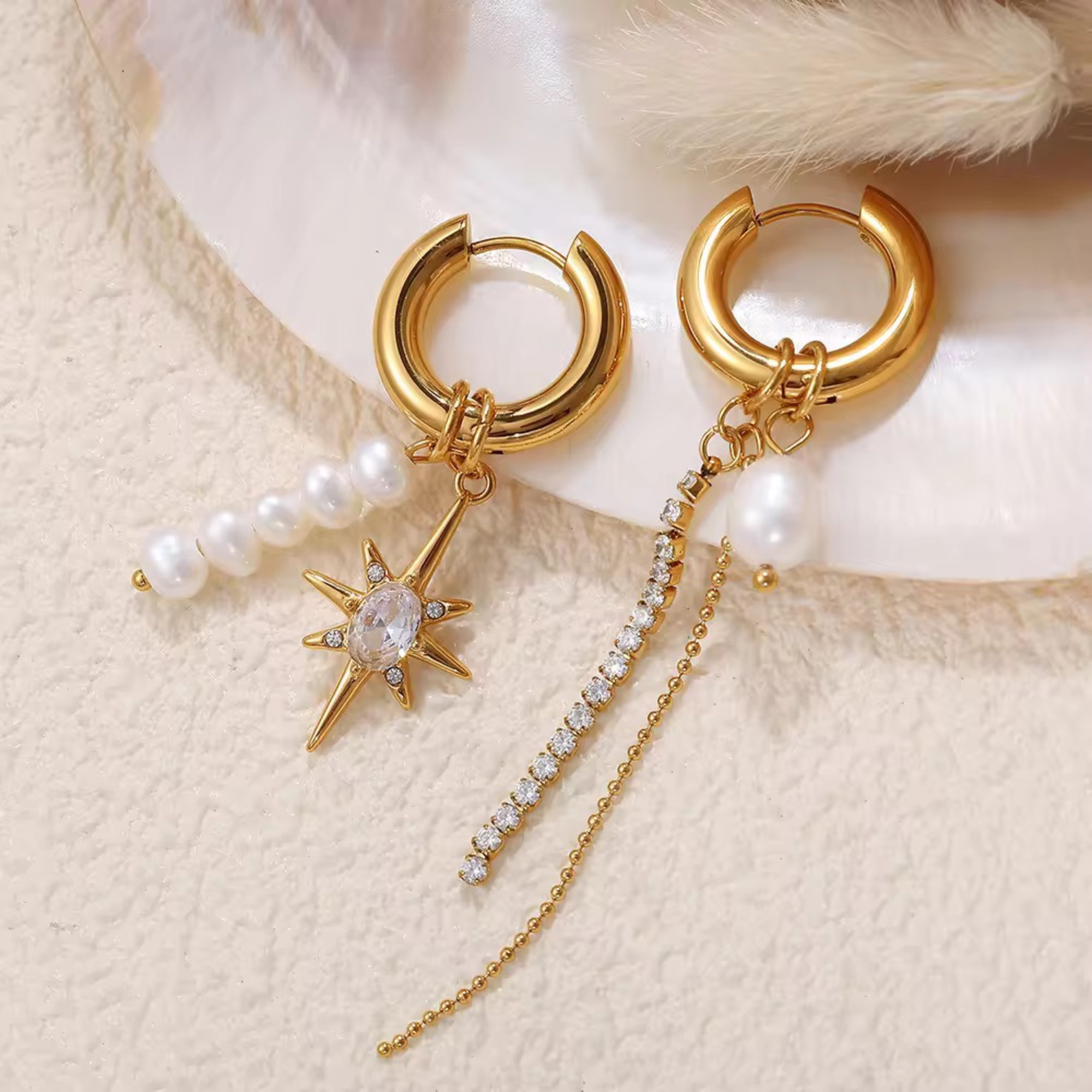 Serenya Mismatched Earrings