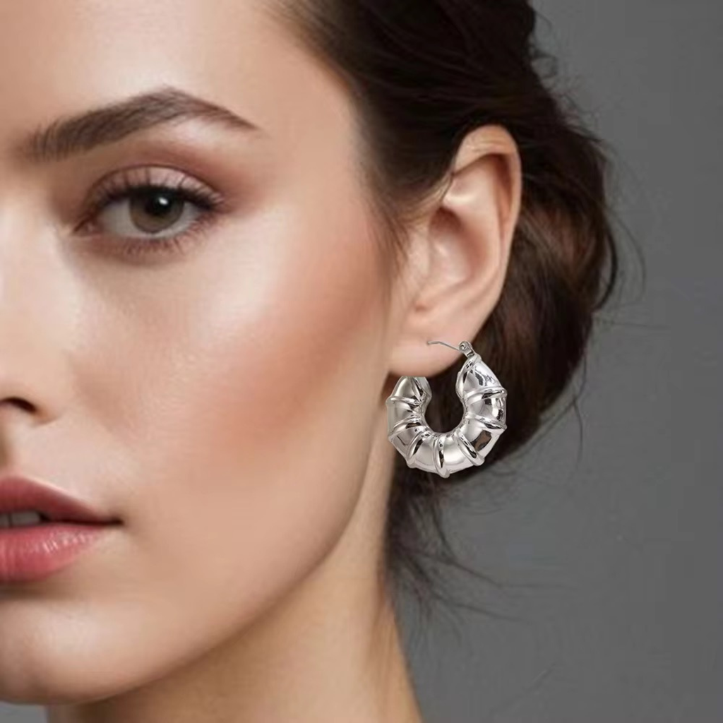 Dior Chunky Hoops