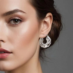 Dior Chunky Hoops