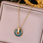Prismora Set ( Necklace and Earrings)