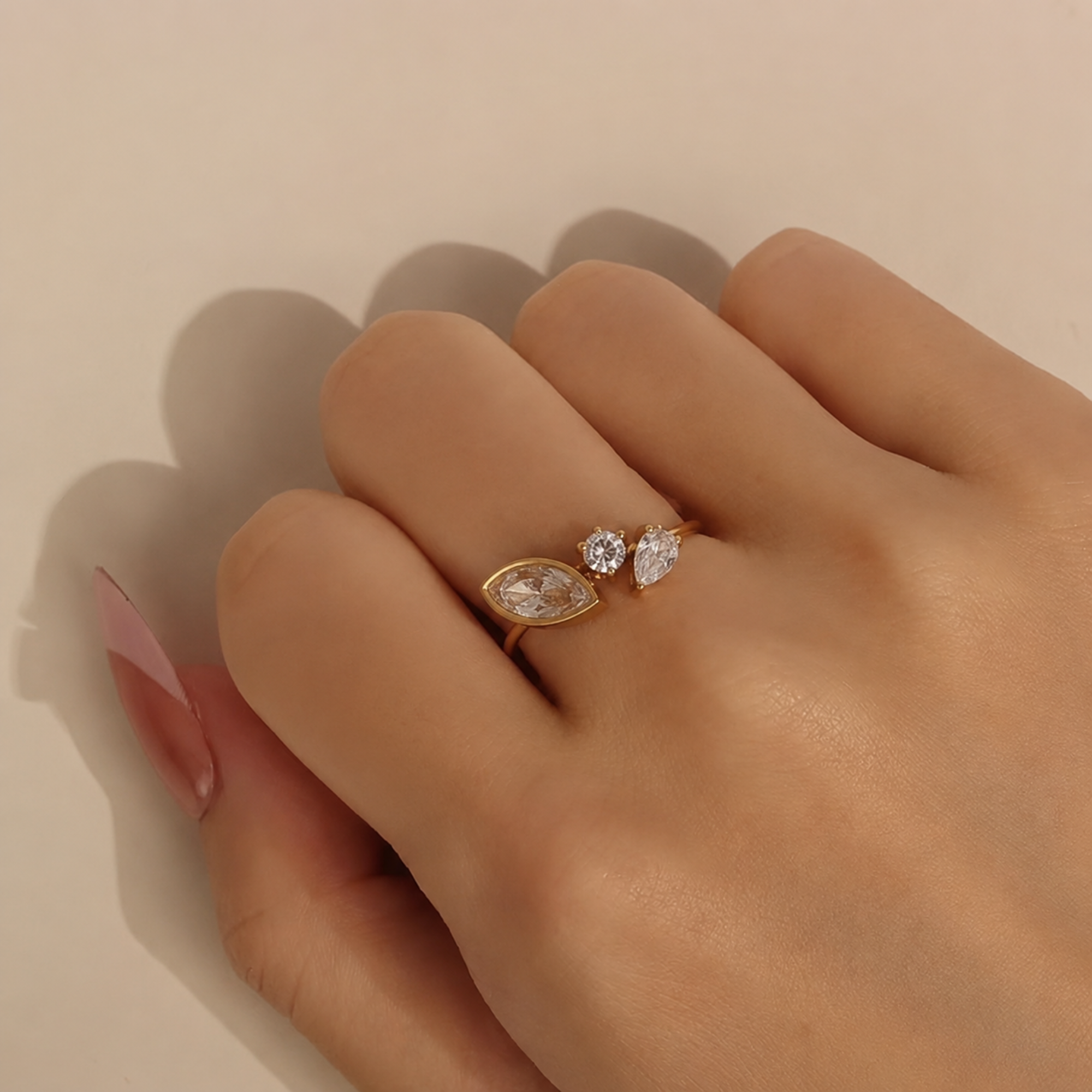 Aurora Trio Ring