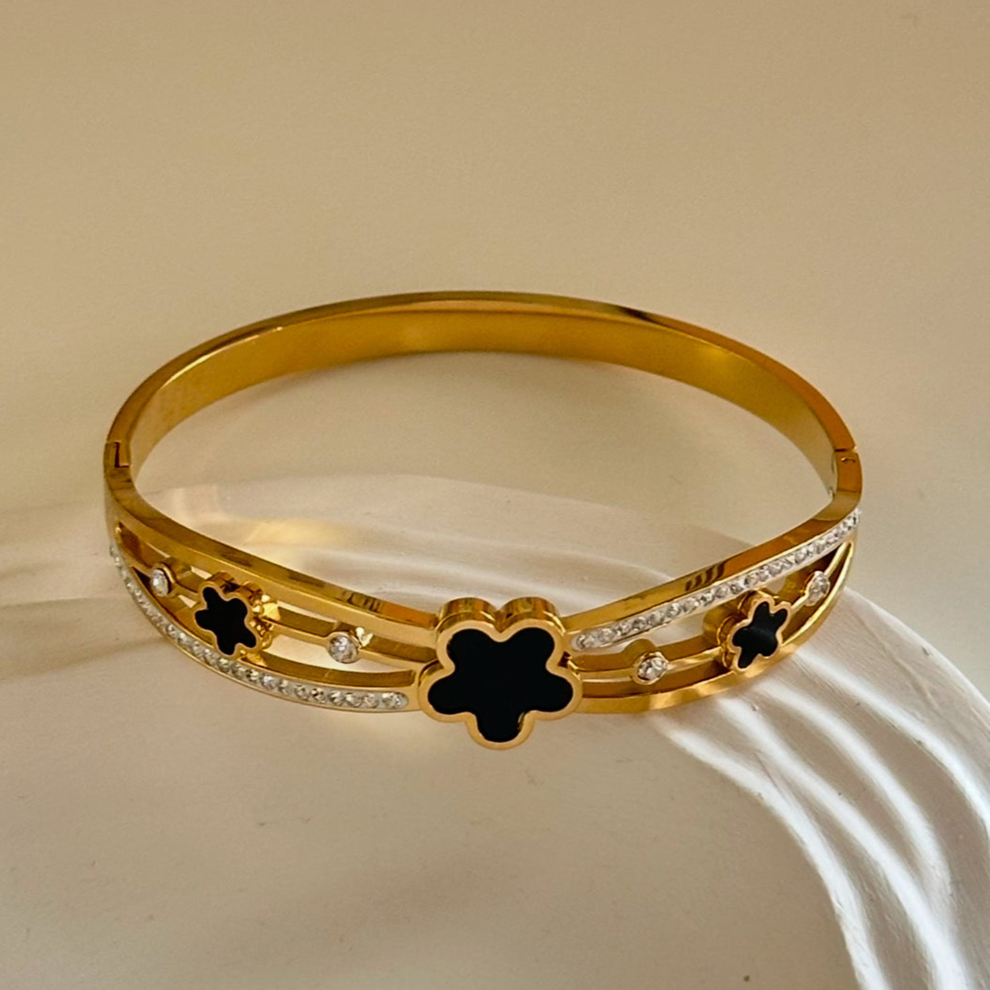 Triple Clover Bracelet