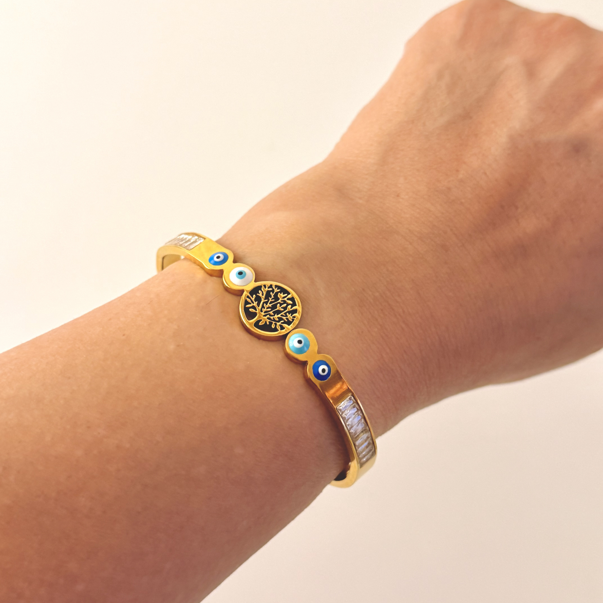Lyra Evil Eye Bracelet