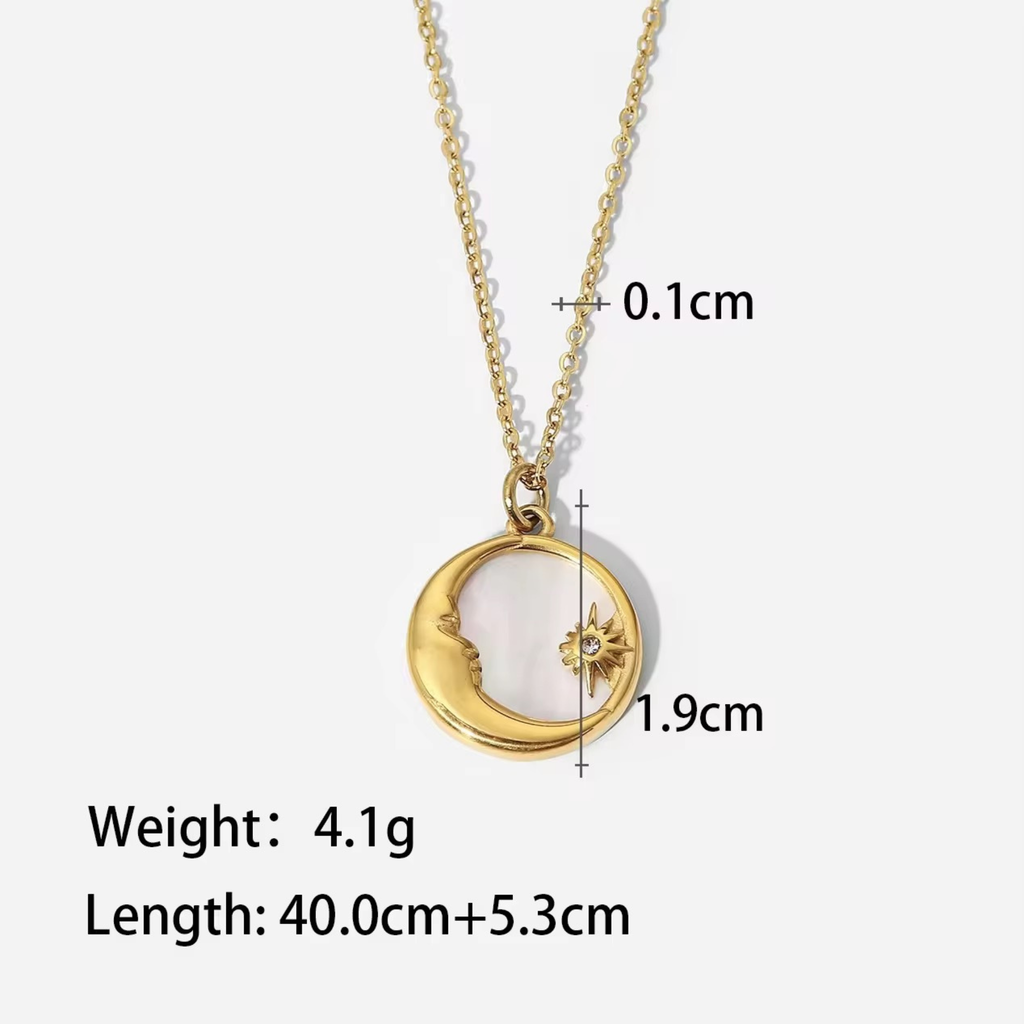 Amira North Star Necklace