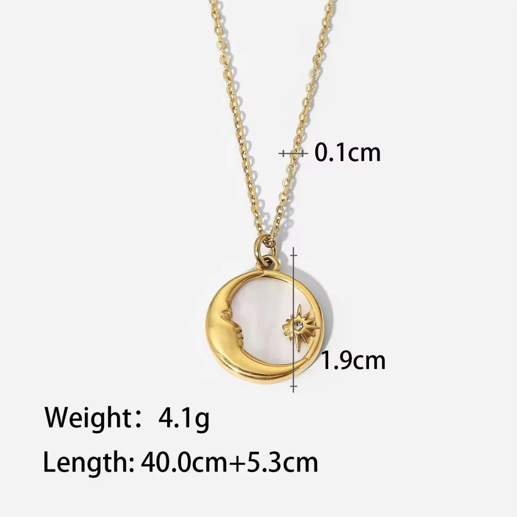 Amira North Star Necklace