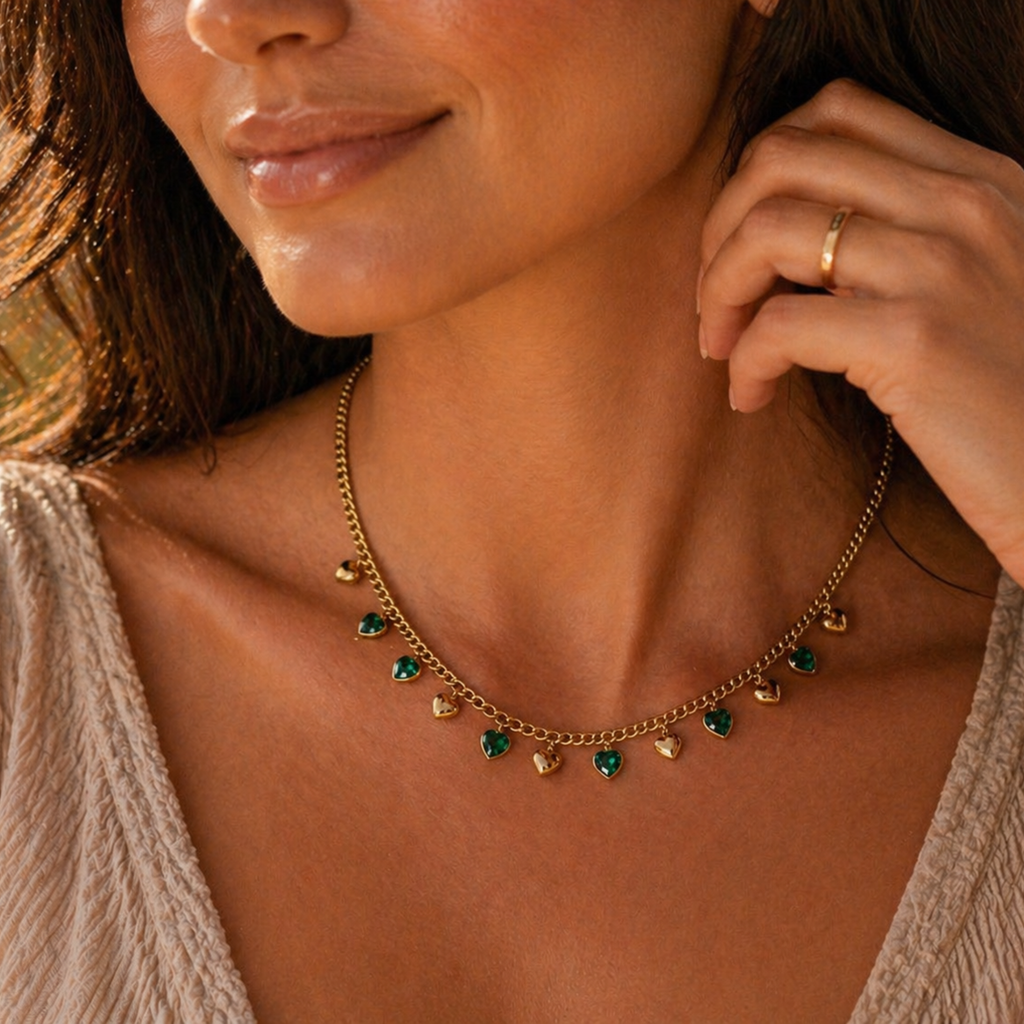 Luster Drop Necklace