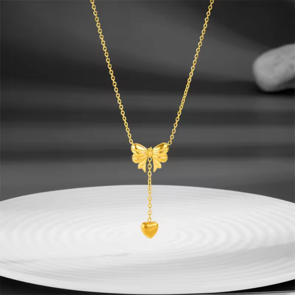 Bow Of Affection Necklace