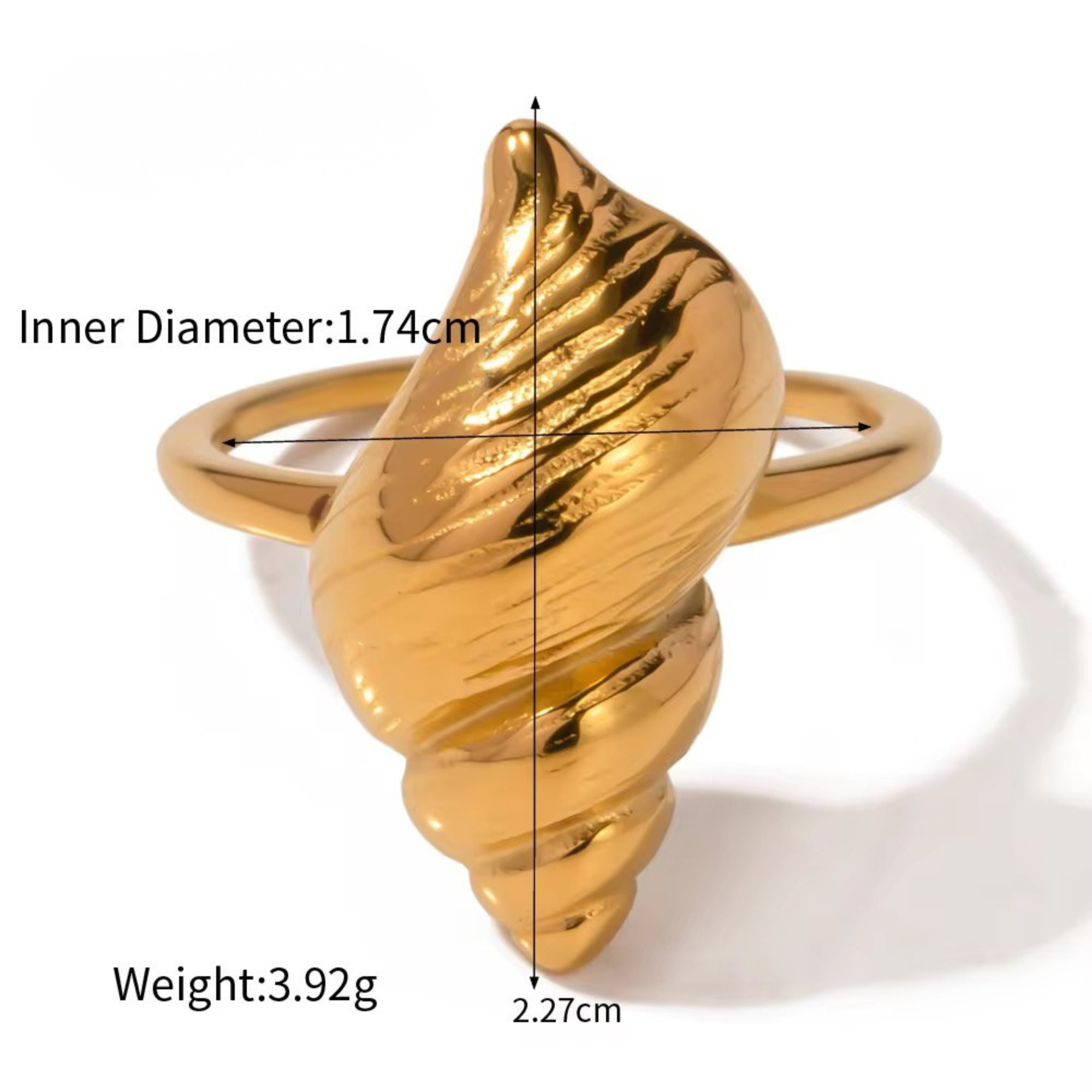 Mermaid’s Shell Ring