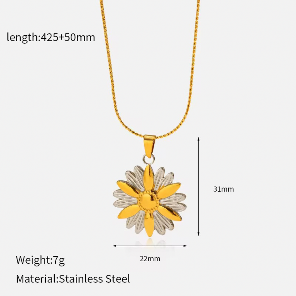 Golden Bloom Necklace