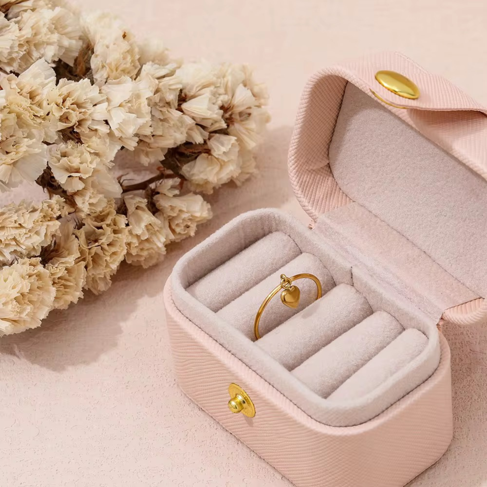 Heart Charm Ring