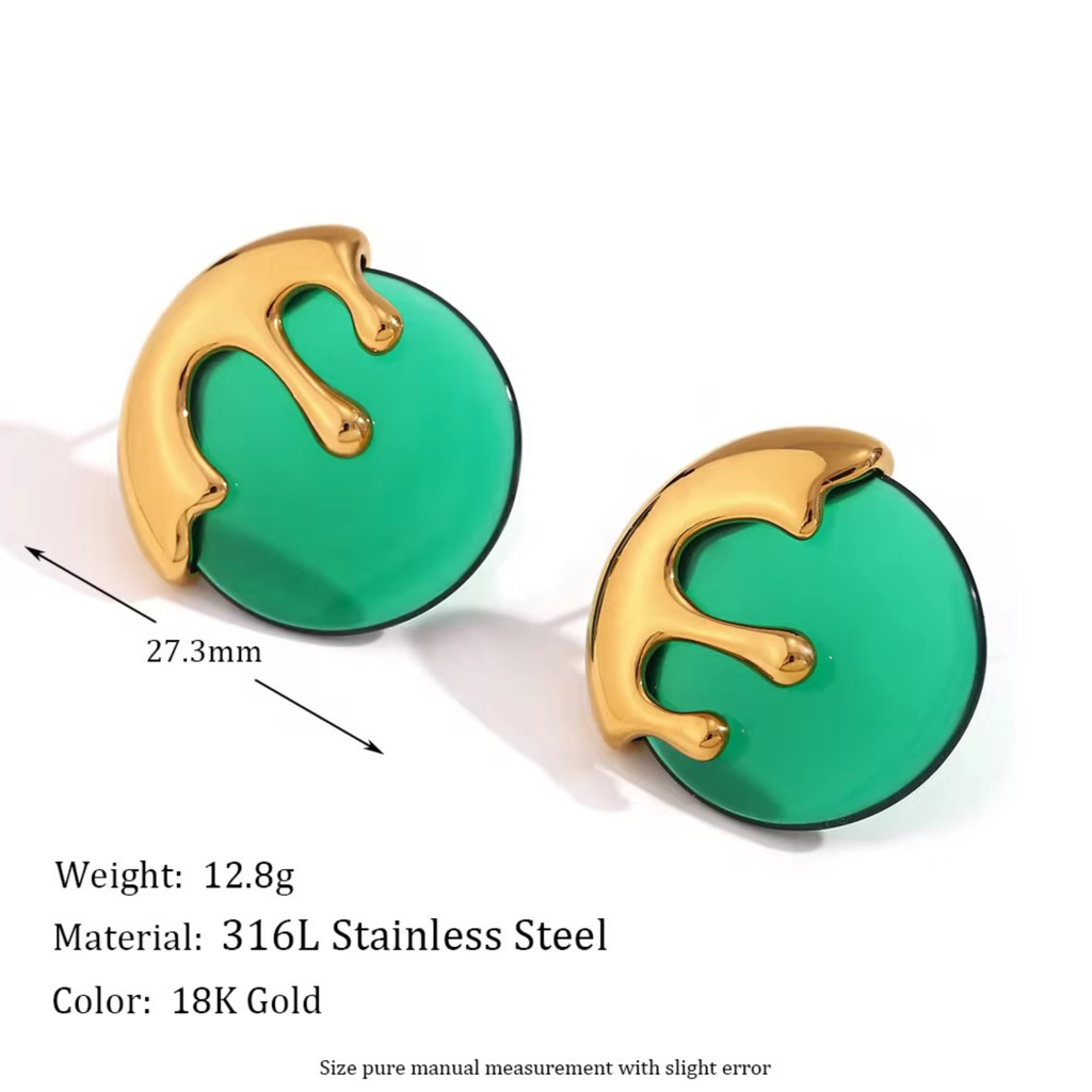 Glaze Drip Earrings