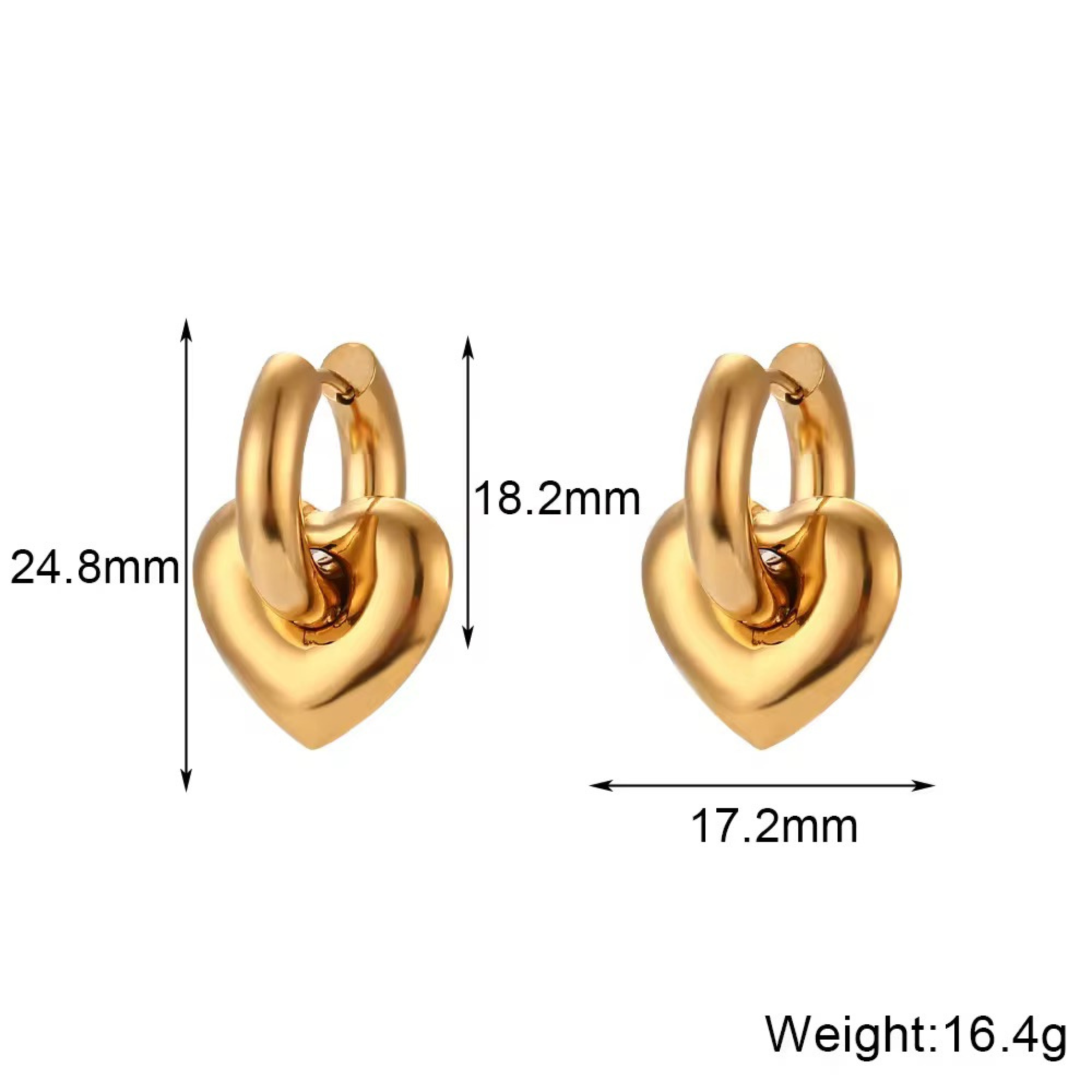 A Swiftie’s Love Dual Hoops