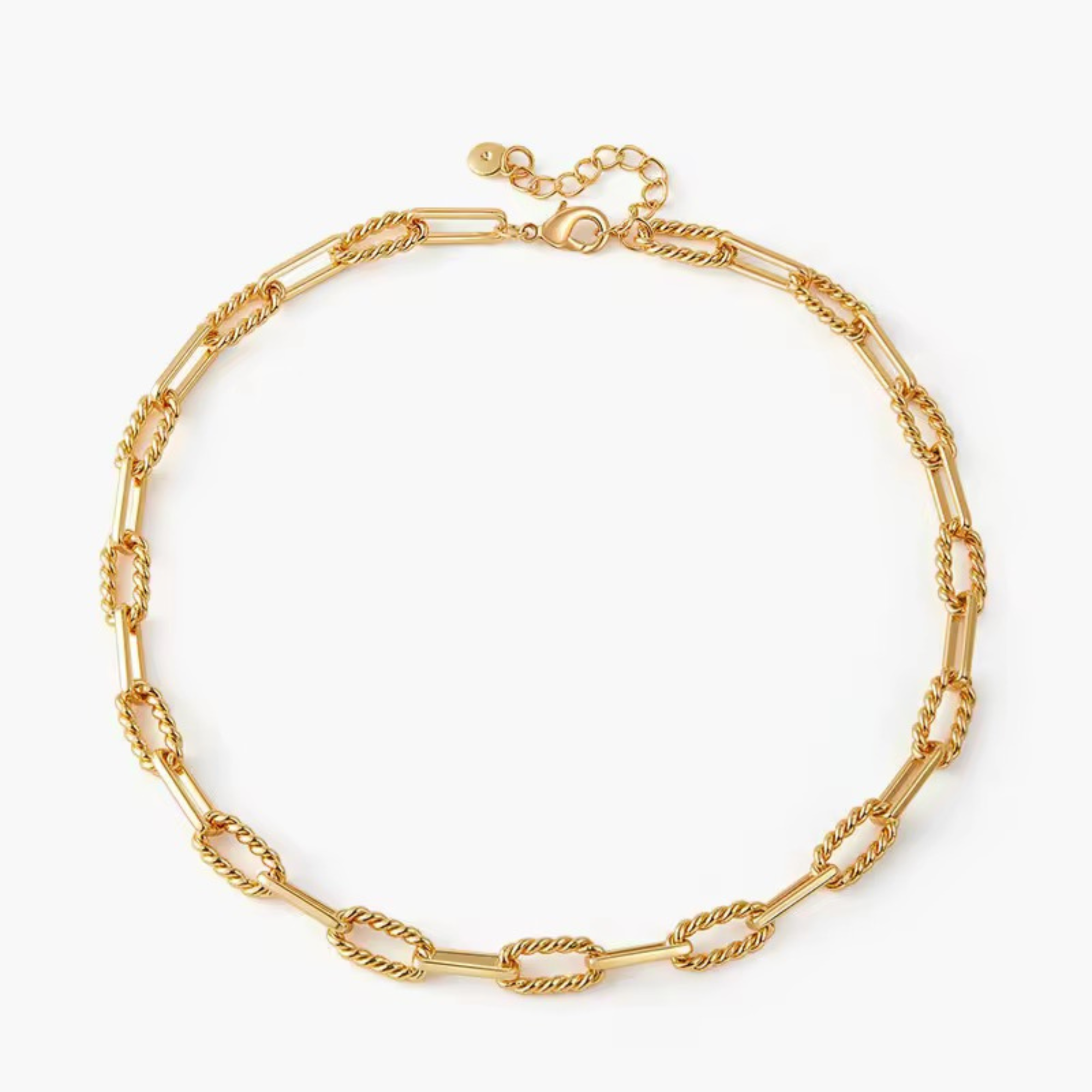 Polly Twisted Link-chain Necklace