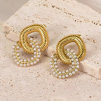 Pearl Knot Earrings