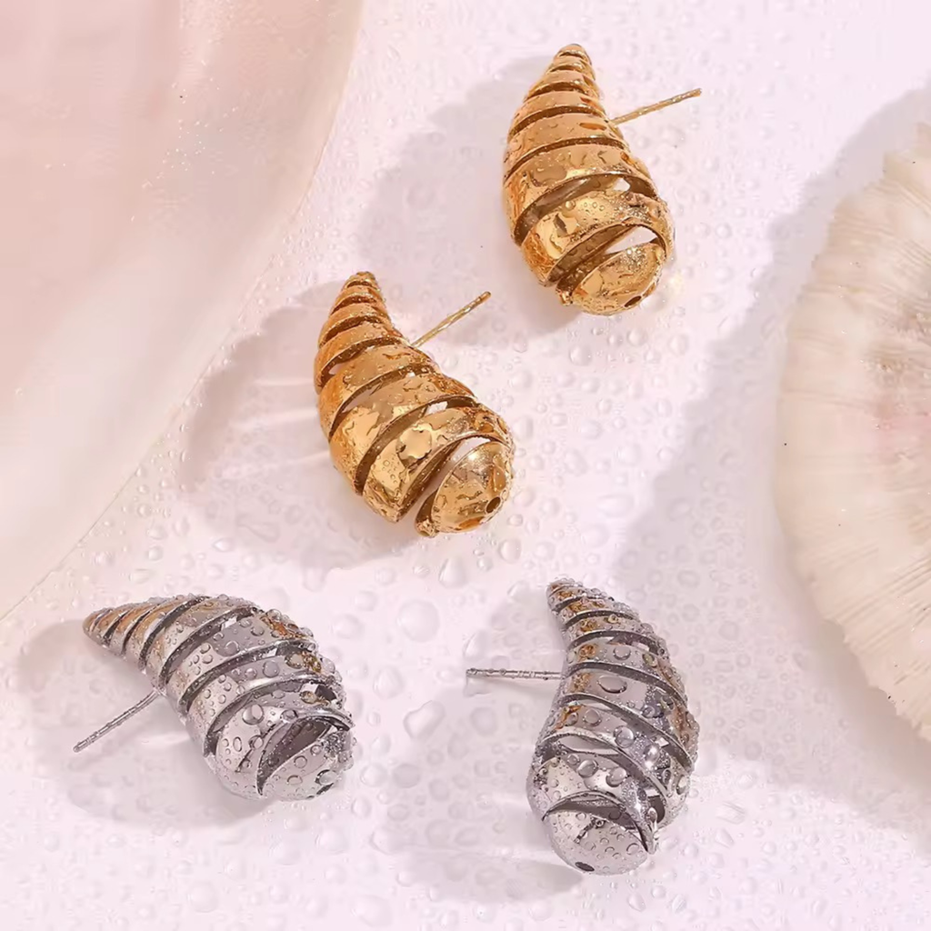 Botega Striped Earrings