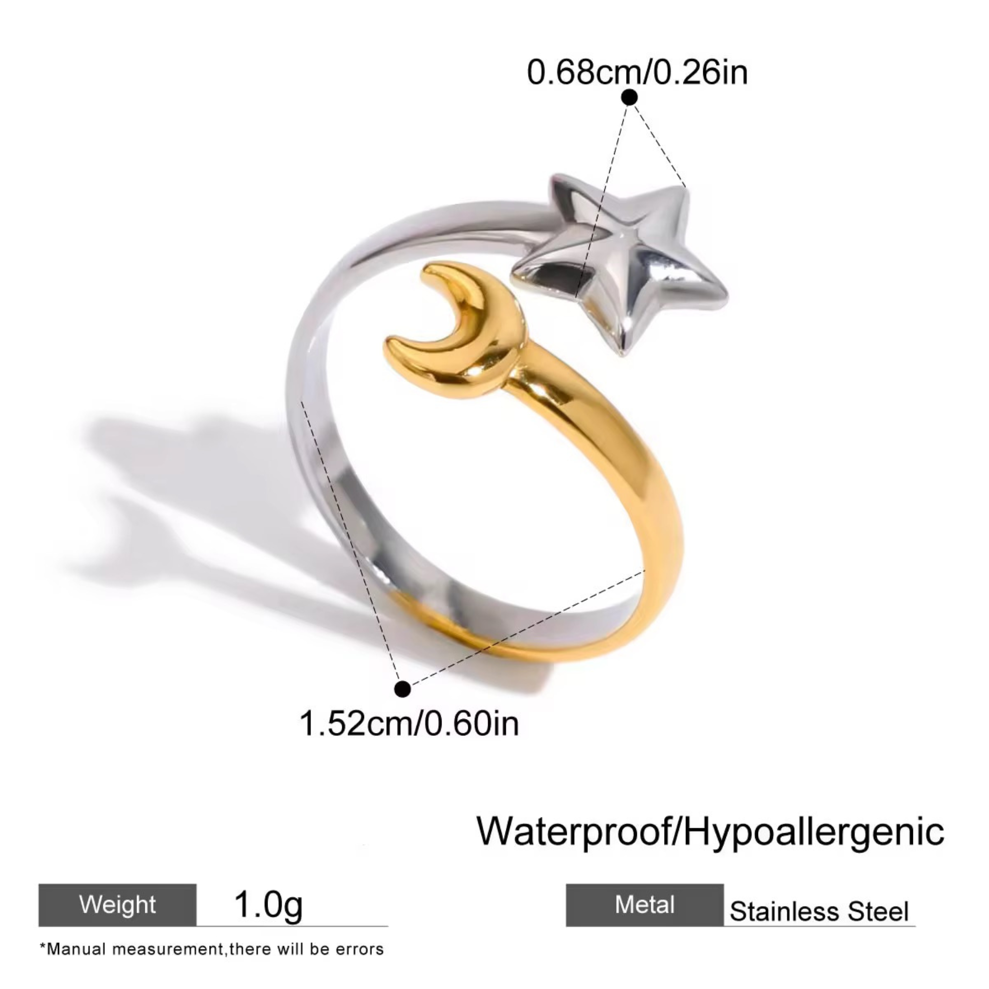 Celestial Duo Ring