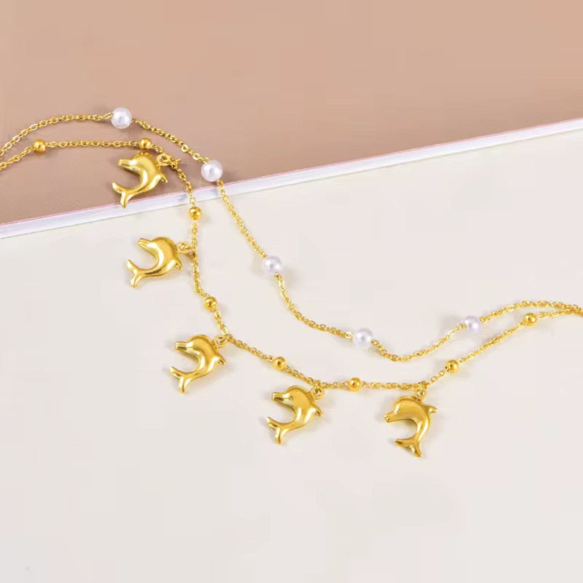 Dolphin Charm Bracelet