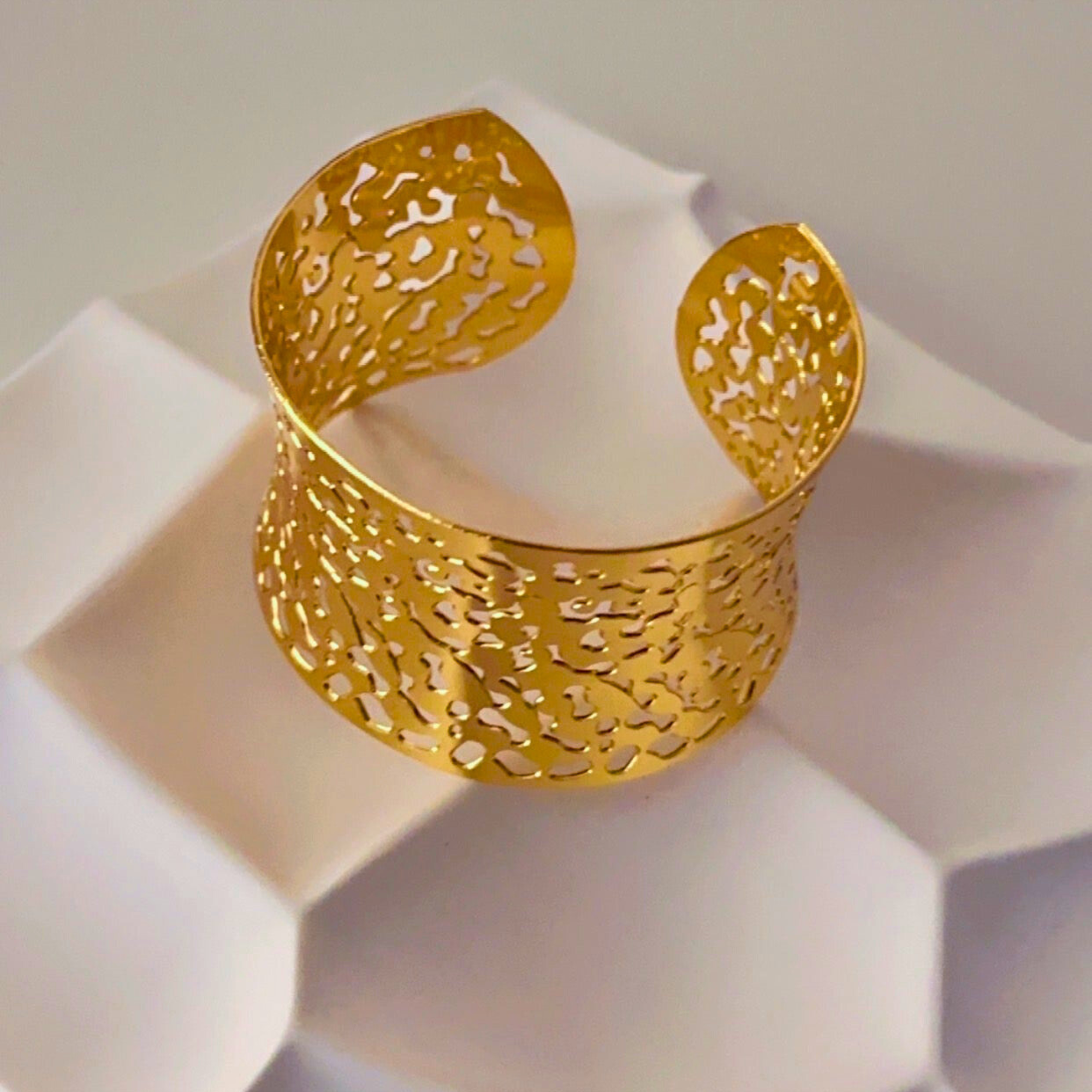 Matrix Charm Cuff