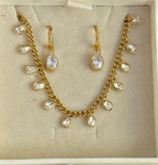 White Luster Drop Set