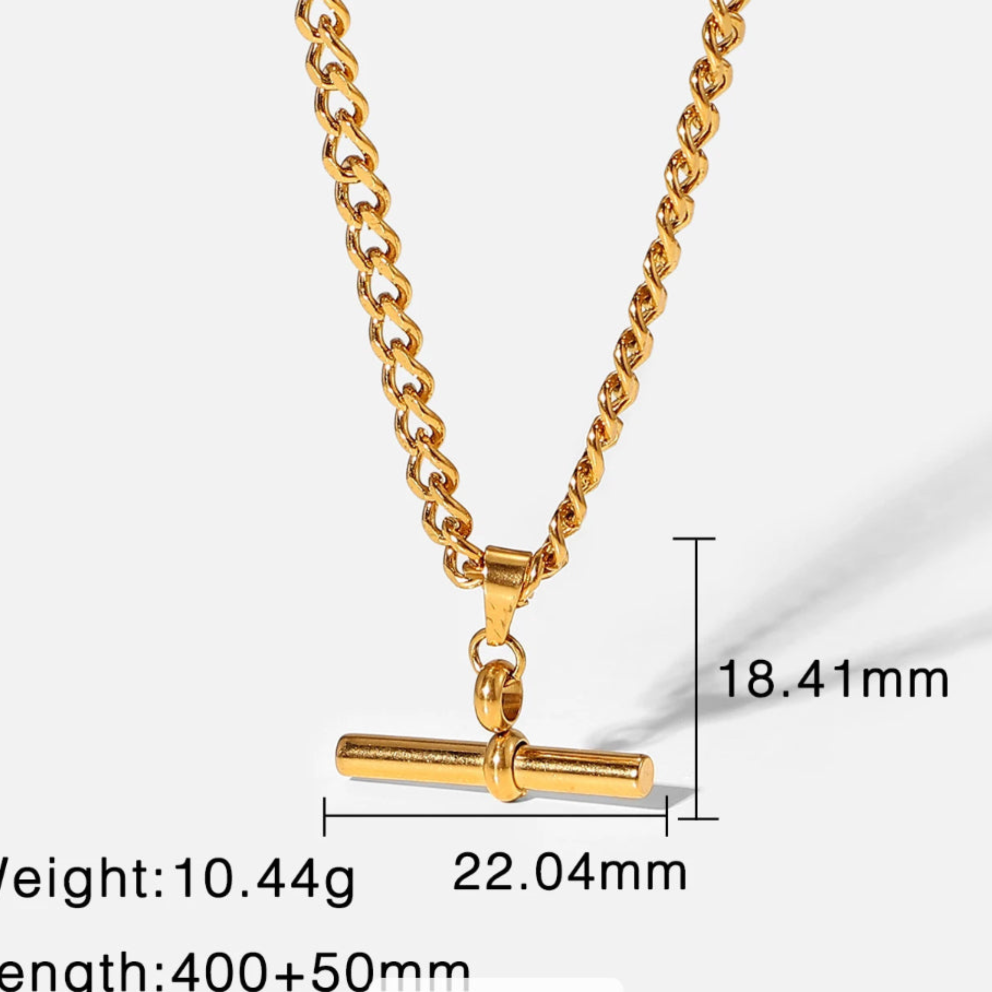 Jordyn T-Bar Necklace