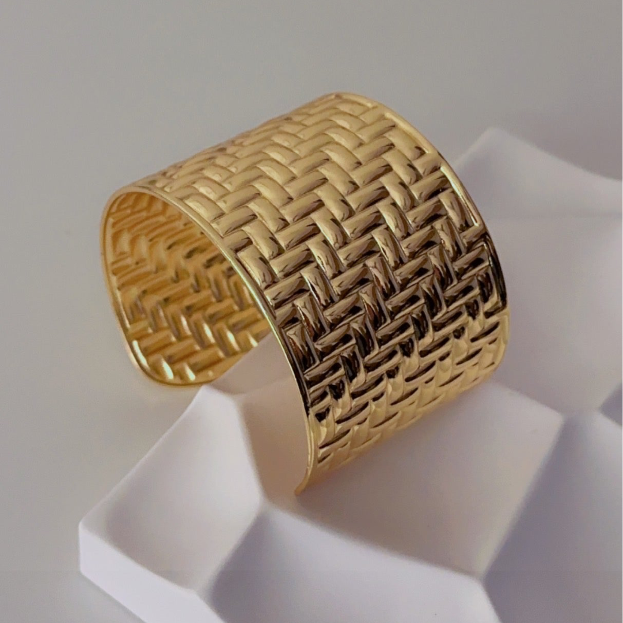 Geometric Luxe Cuff