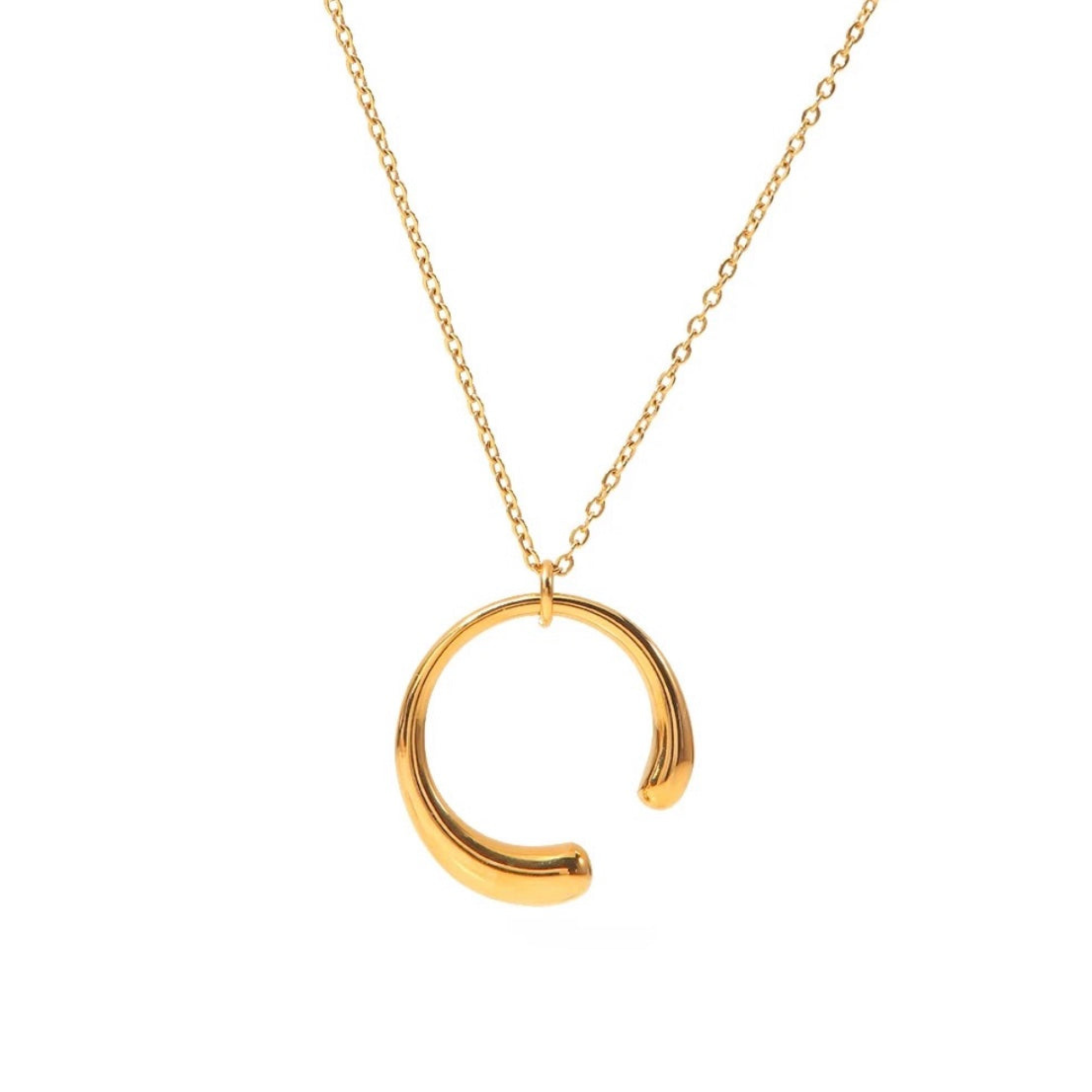 Kimberly Crescent Moon Necklace