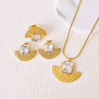 Solara Set ( Necklace + Earrings + Ring )
