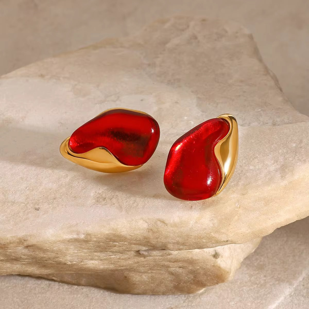 Scarlet Blaze Earrings