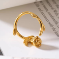 Rosa Open Ended Ring