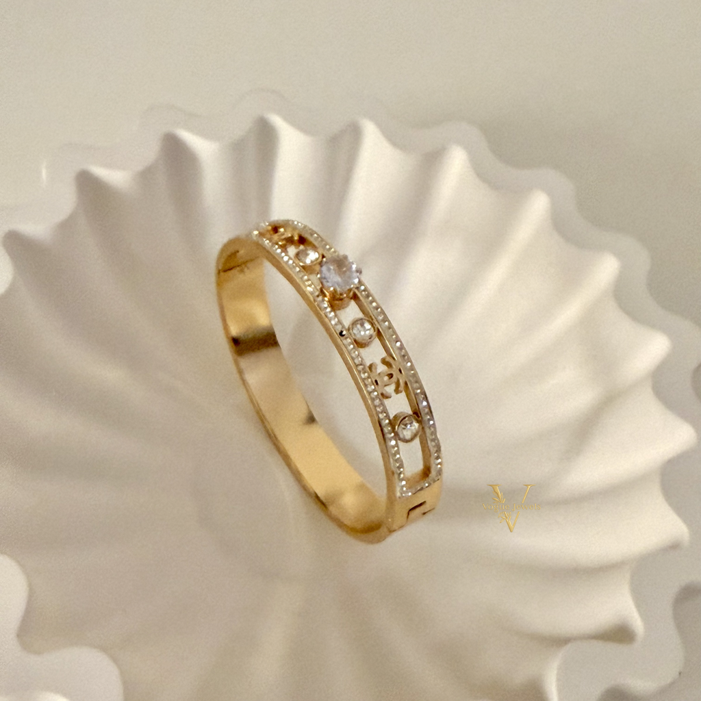 Crystal Empress Bangle ( Small Size-2.4”)