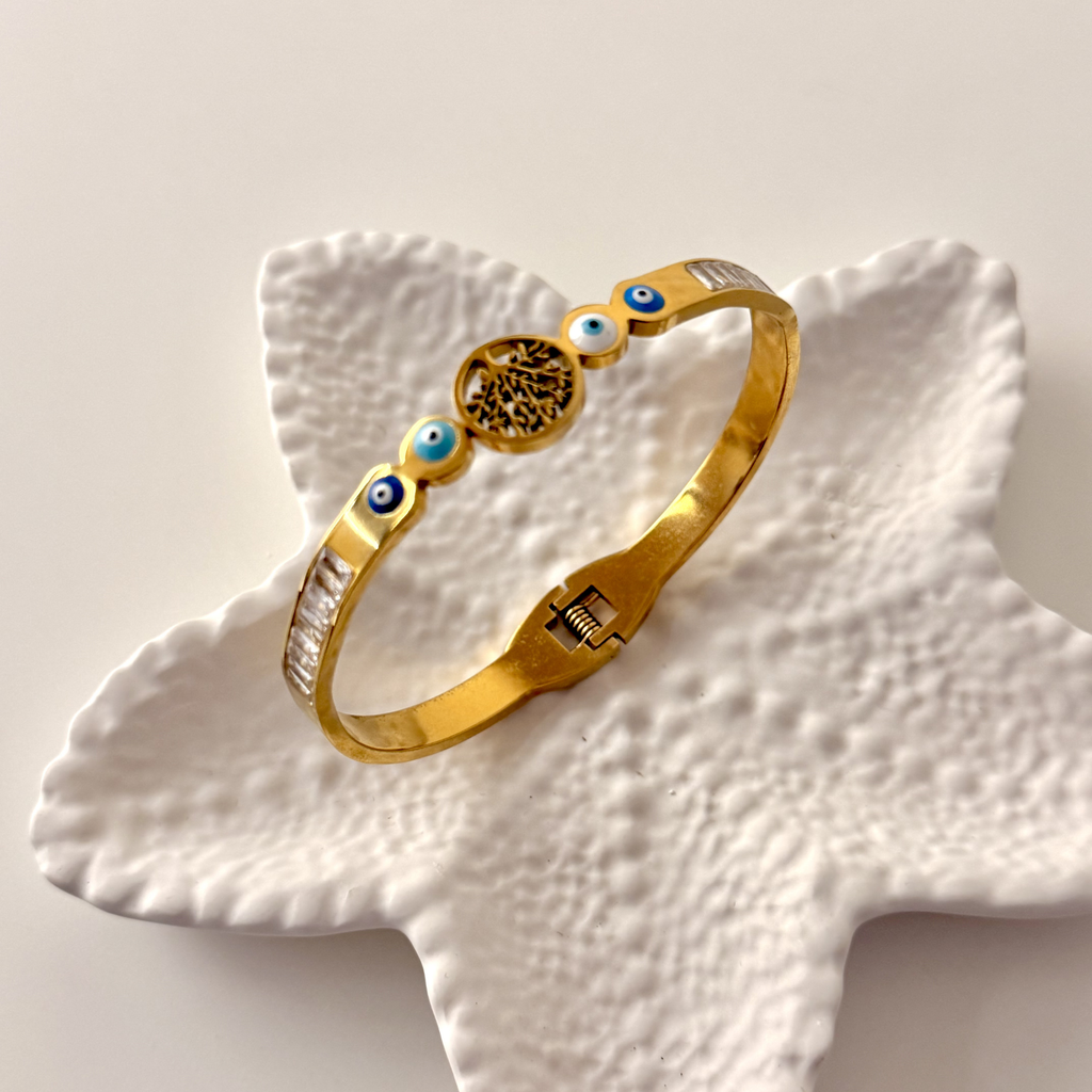 Lyra Evil Eye Bracelet
