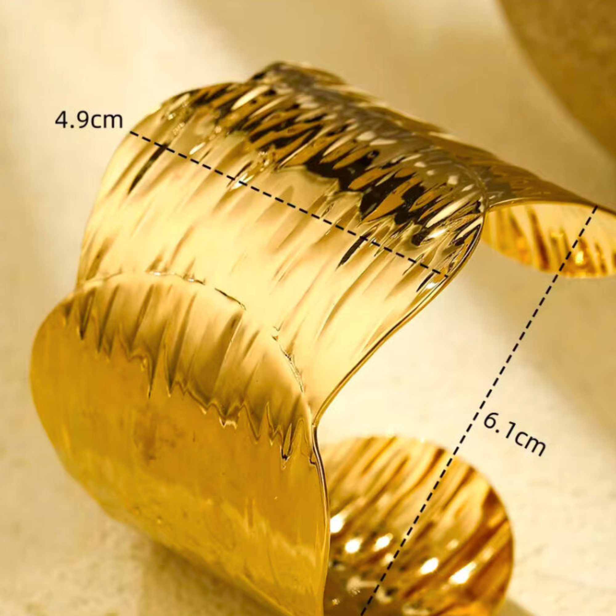 Crested Edge Cuff
