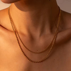 Twin Strand Aurum Necklace