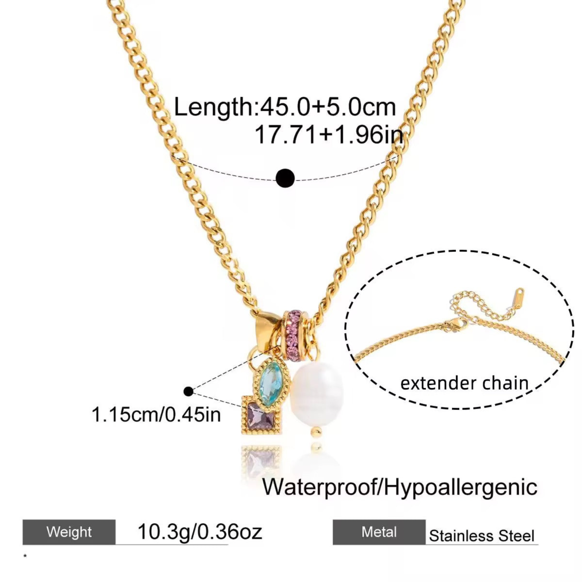 Unica Charm Necklace
