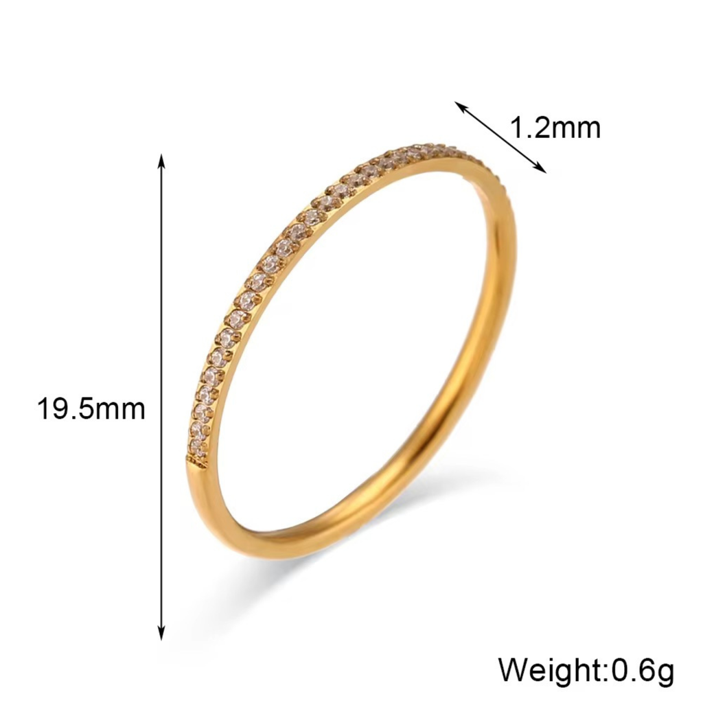 Clara Zircon Ring