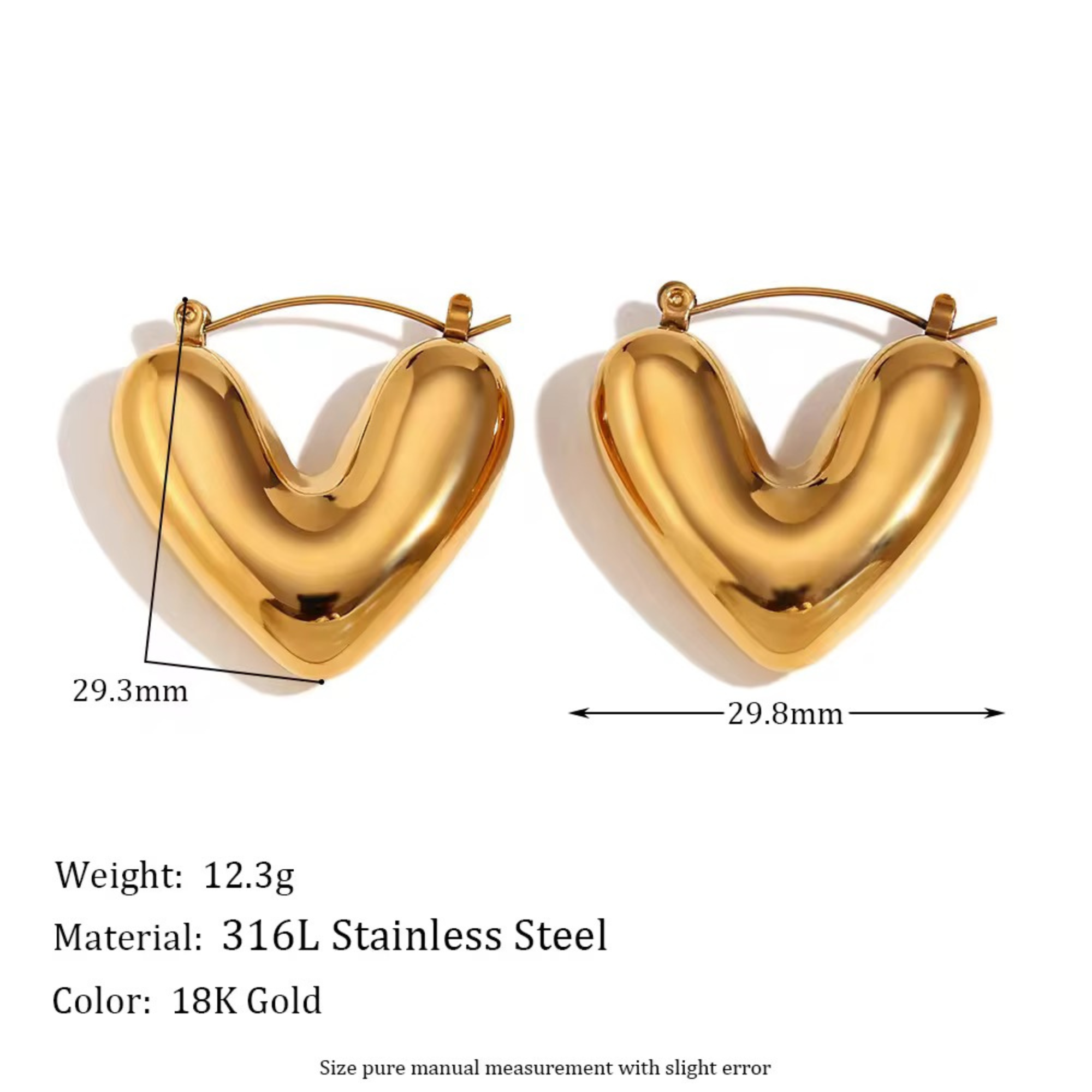 Balloon Heart Hoops