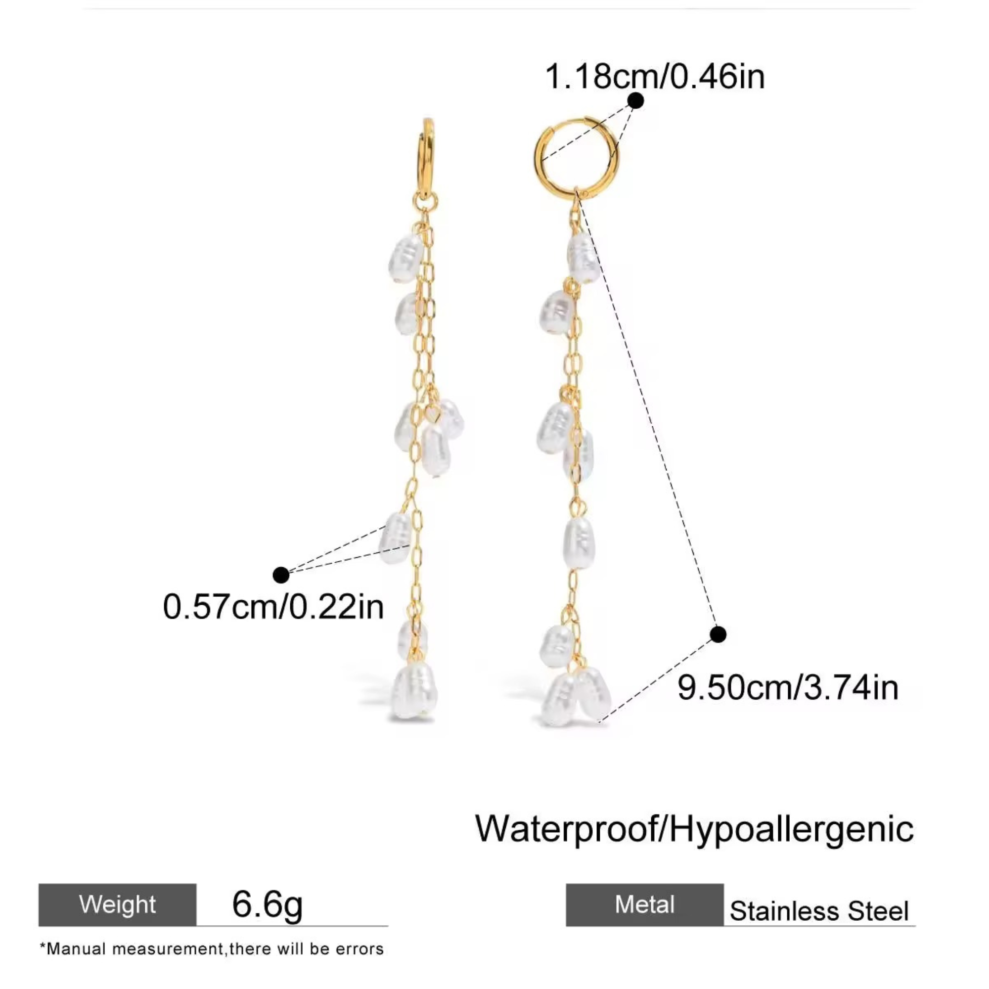 Pearl Fall Earrings