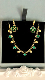 Emerald Clover Set