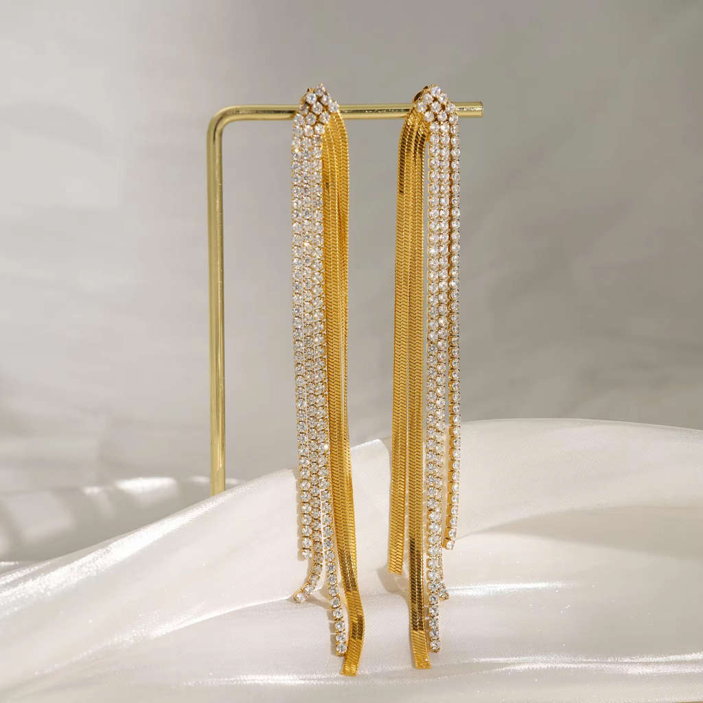 Celeste Drape Earrings