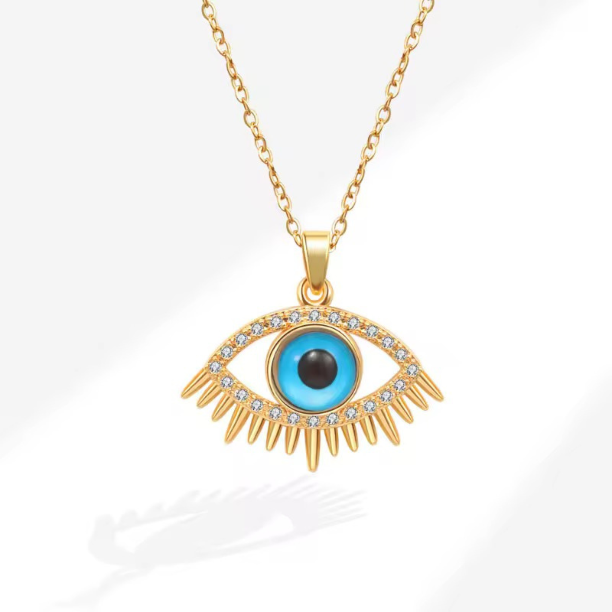 Radiant Evil Eye Necklace