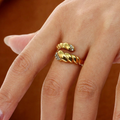 Harlee open ended adjustable ring